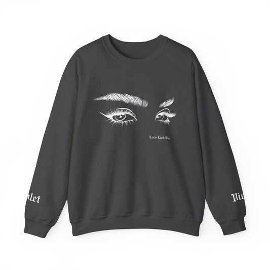 Classic White Crewneck Sweatshirt