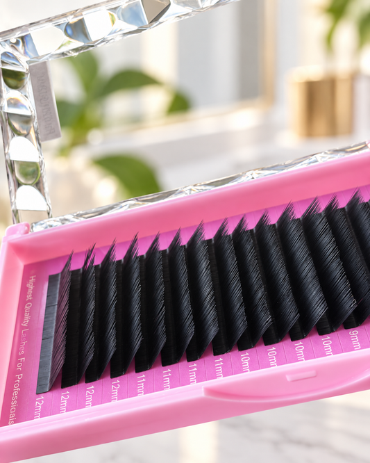 Lexie 0.20 Classic L Curl Mixed Lash Tray (9-12mm)