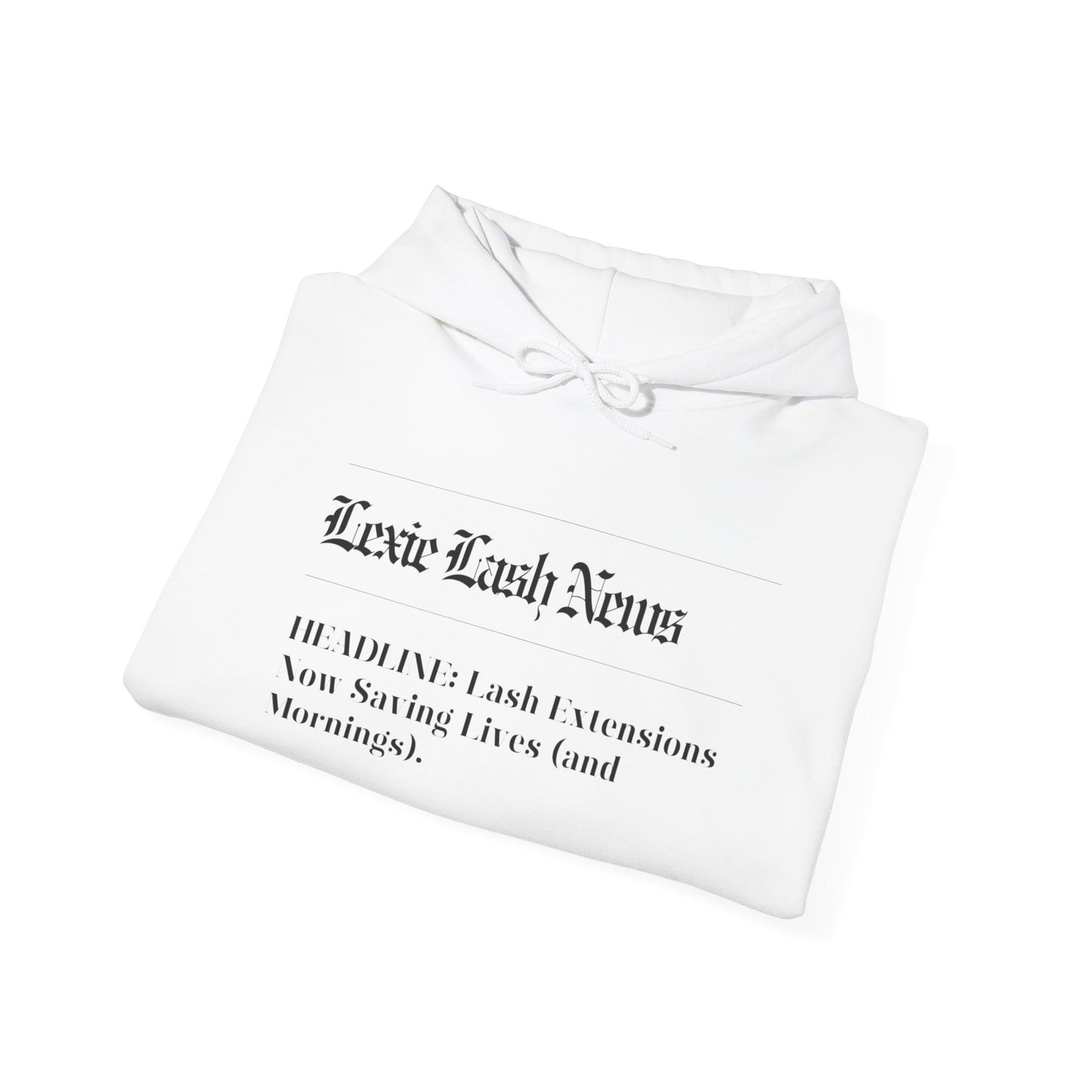 News Letter, Eyes - Lash Artist Hoodie