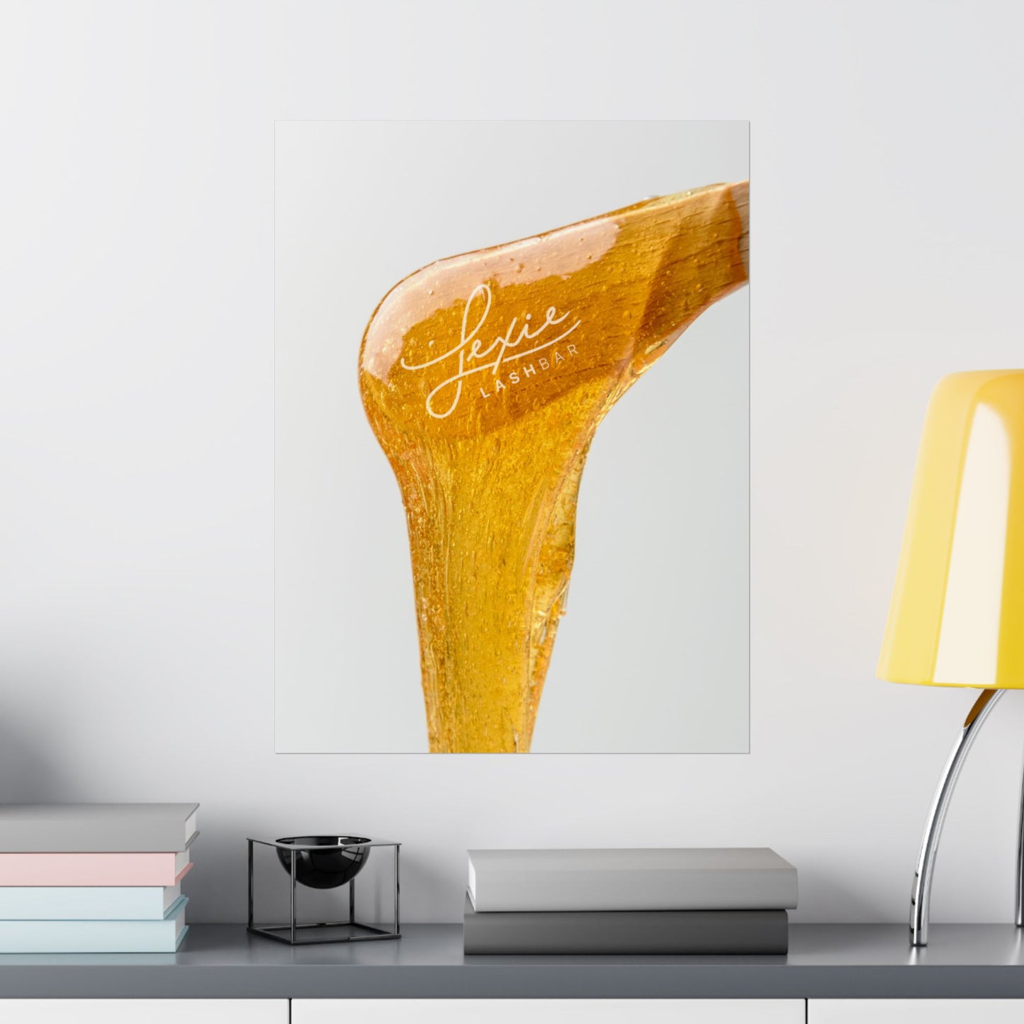 Wax Drip Matte Poster — Wall Art