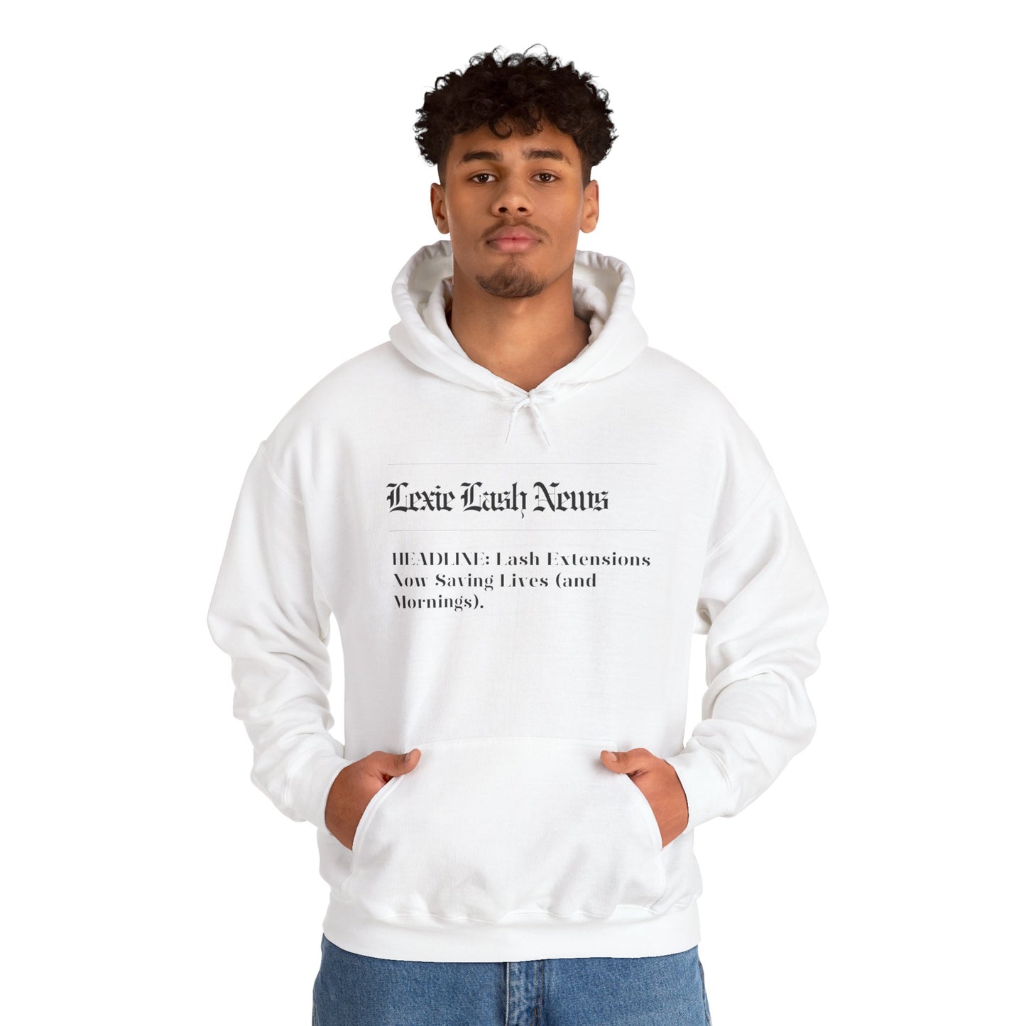 News Letter, Eyes - Lash Artist Hoodie