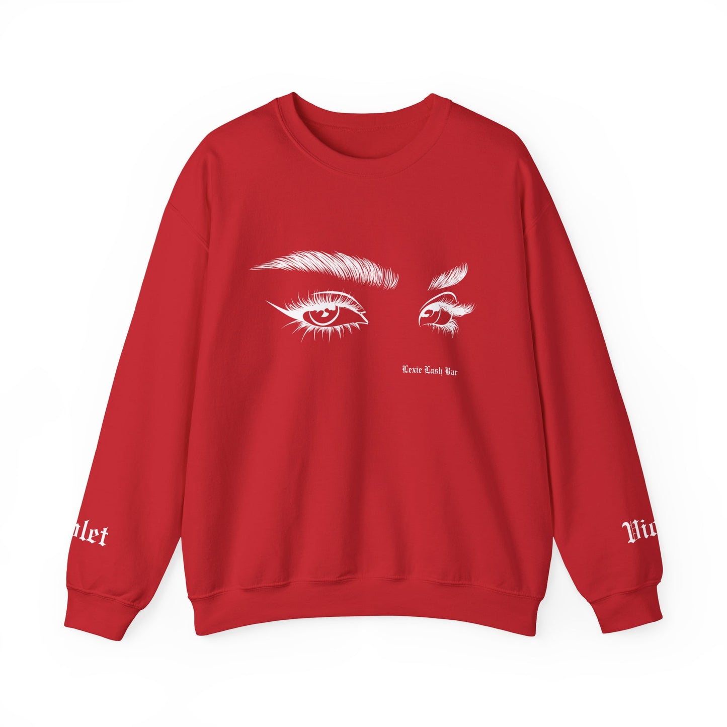 Classic White Crewneck Sweatshirt