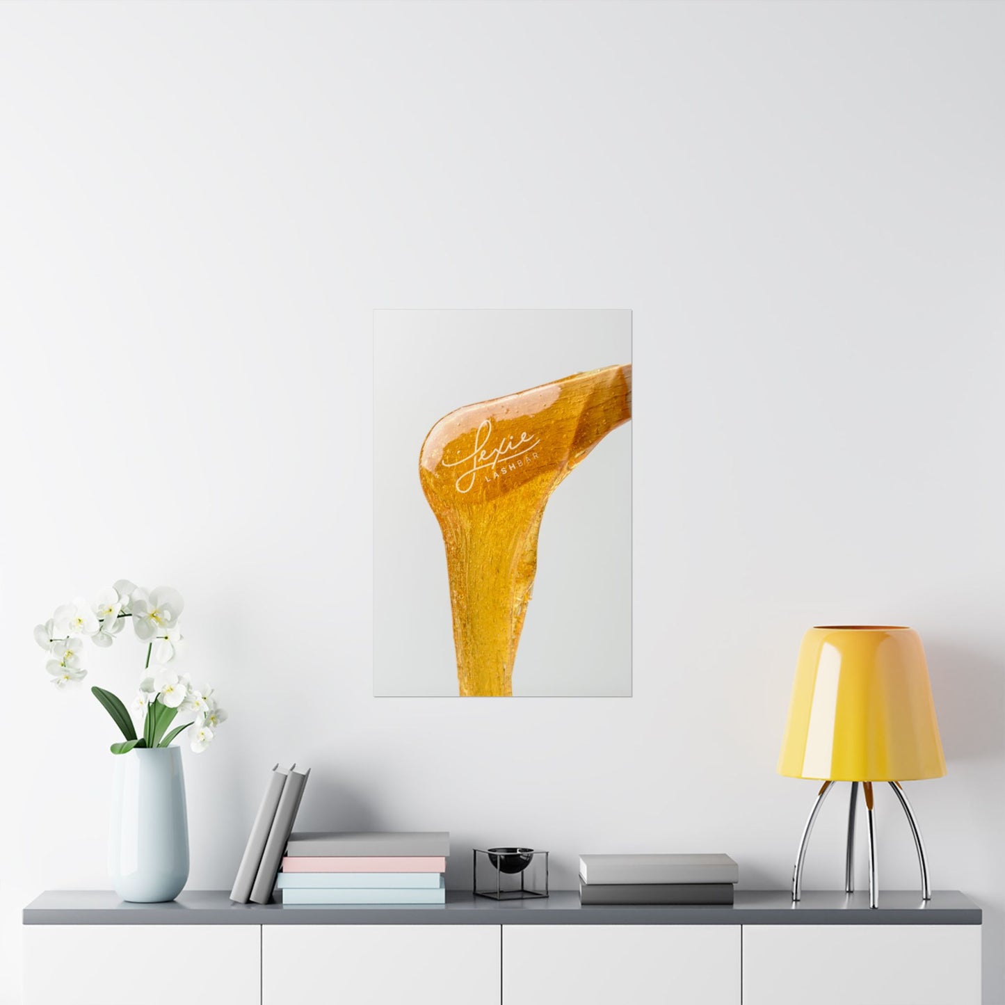 Wax Drip Matte Poster — Wall Art