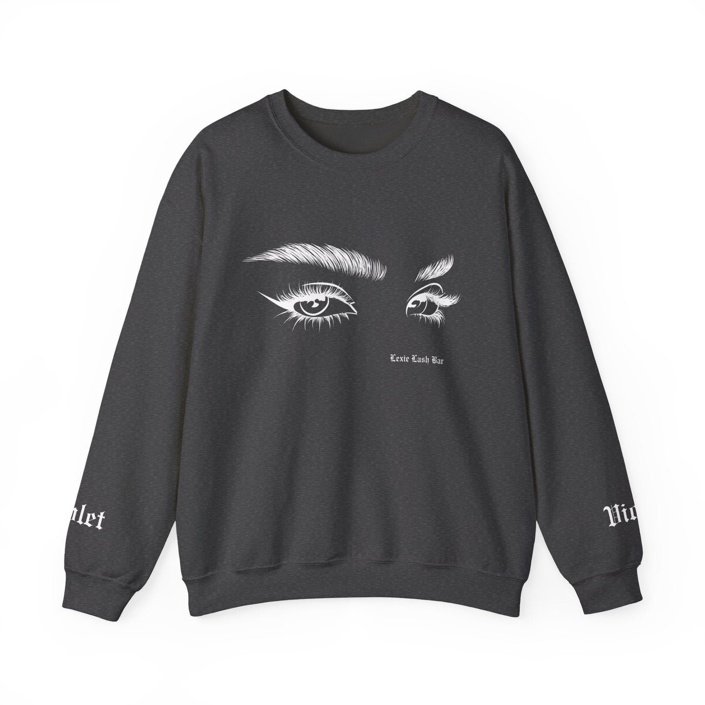 Classic White Crewneck Sweatshirt