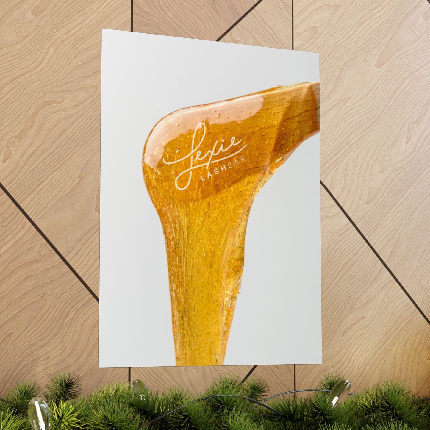 Wax Drip Matte Poster — Wall Art