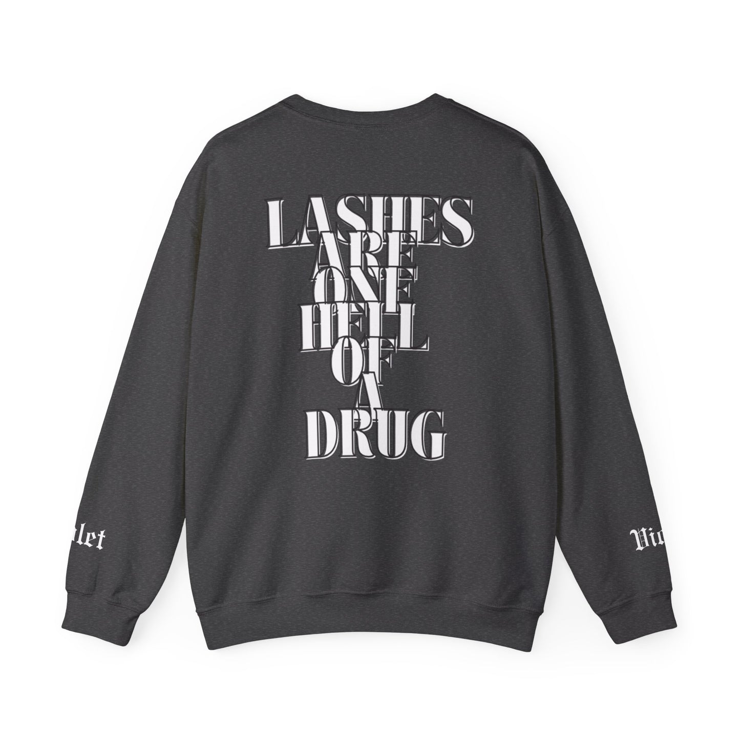 Classic White Crewneck Sweatshirt