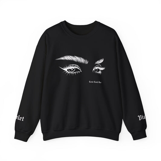 Classic White Crewneck Sweatshirt