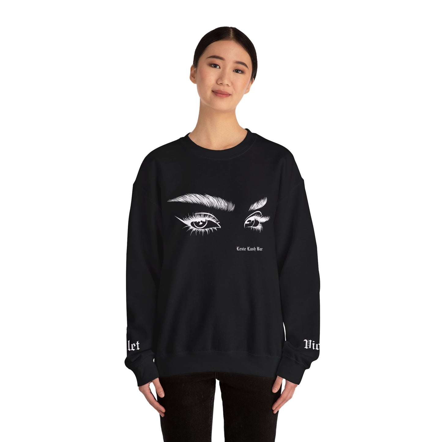 Classic White Crewneck Sweatshirt