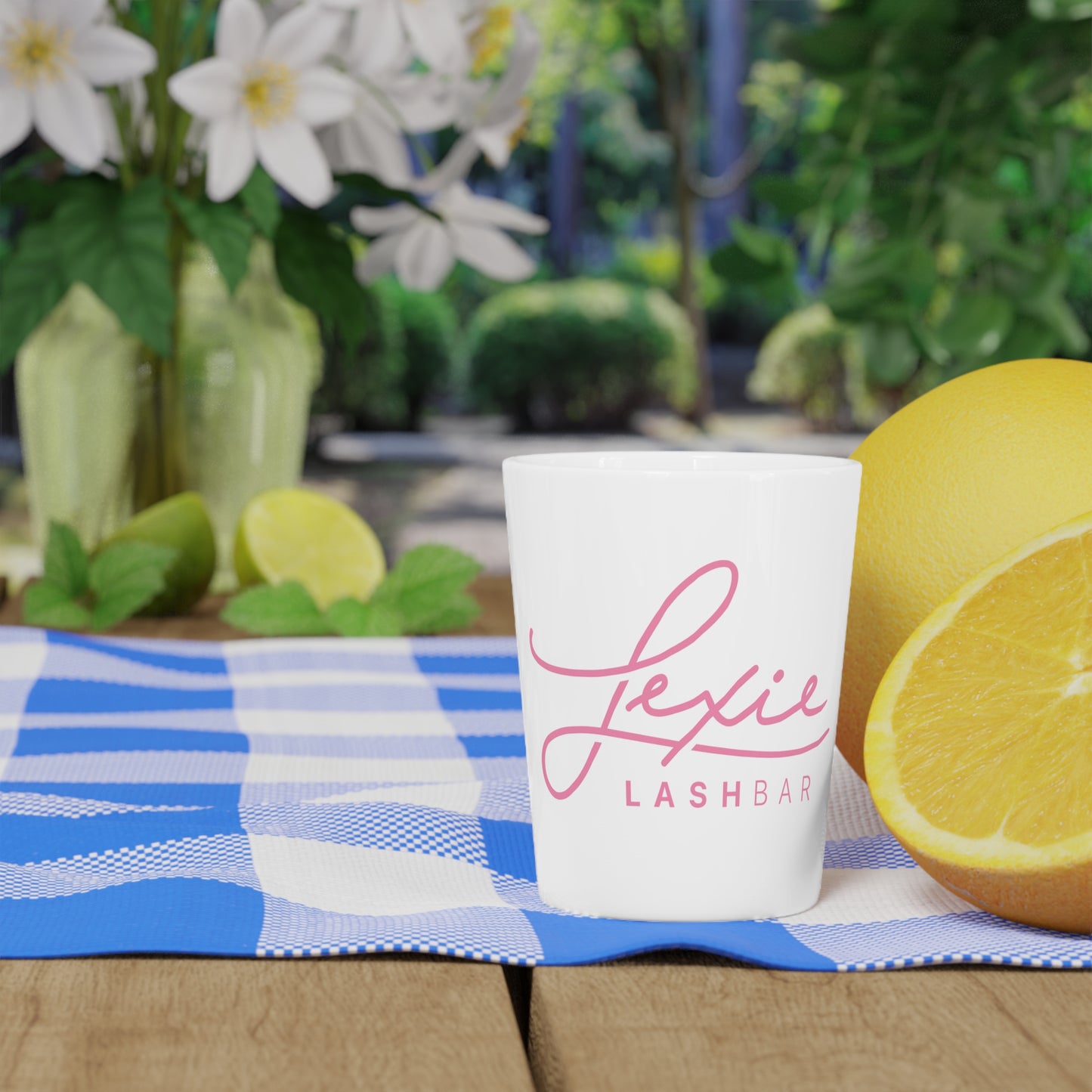 Shot Glass — Lexie Logo Shot Glass