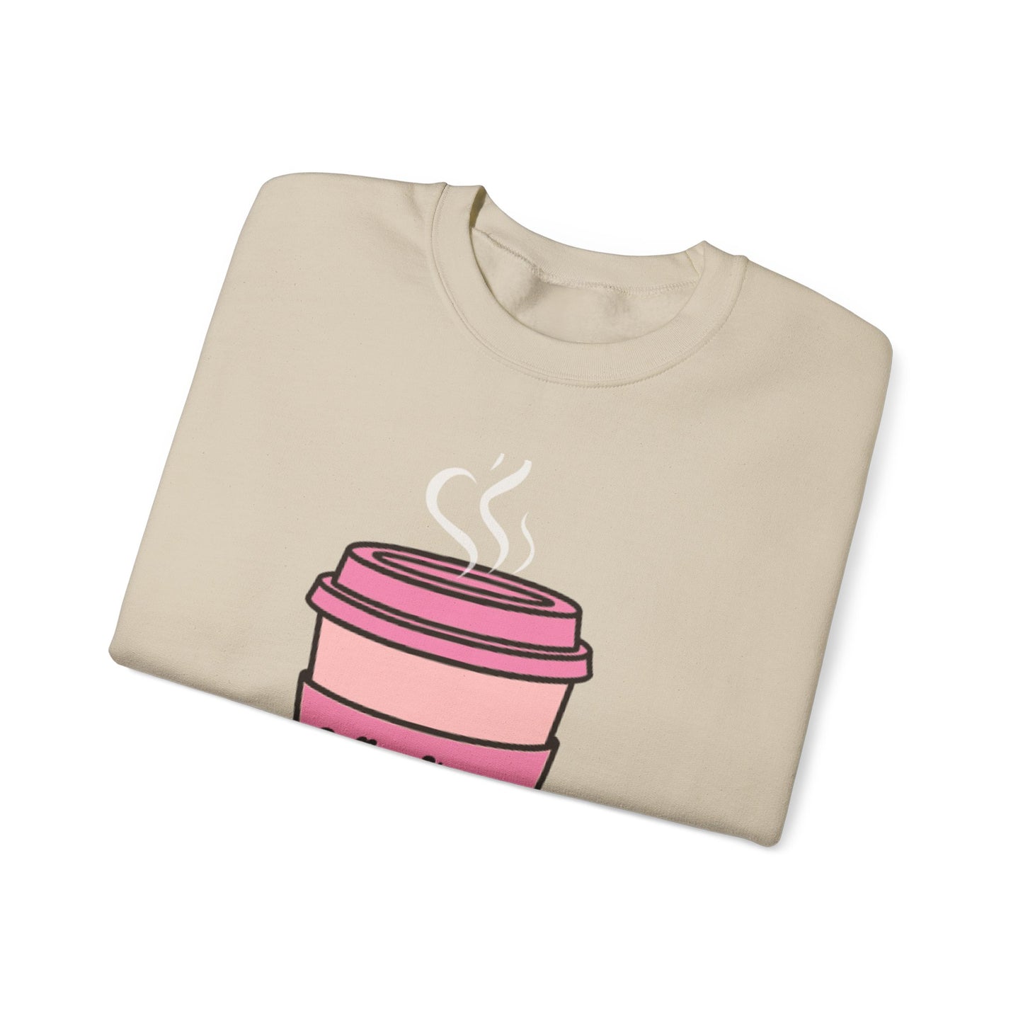 "Coffee Strong, Lashes Long" Sweatshirt