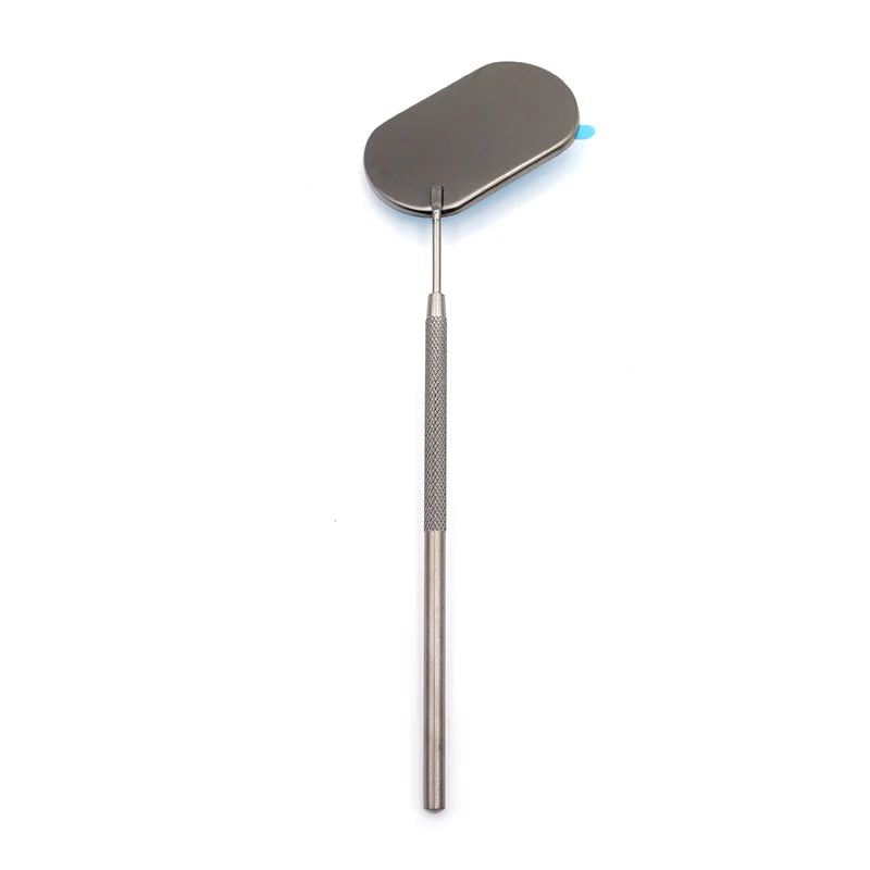 Eyelash Extensions Checking Mirror Heart Shape Stainless Steel Multifunction Lashes Mirror Beauty Makeup Supplies