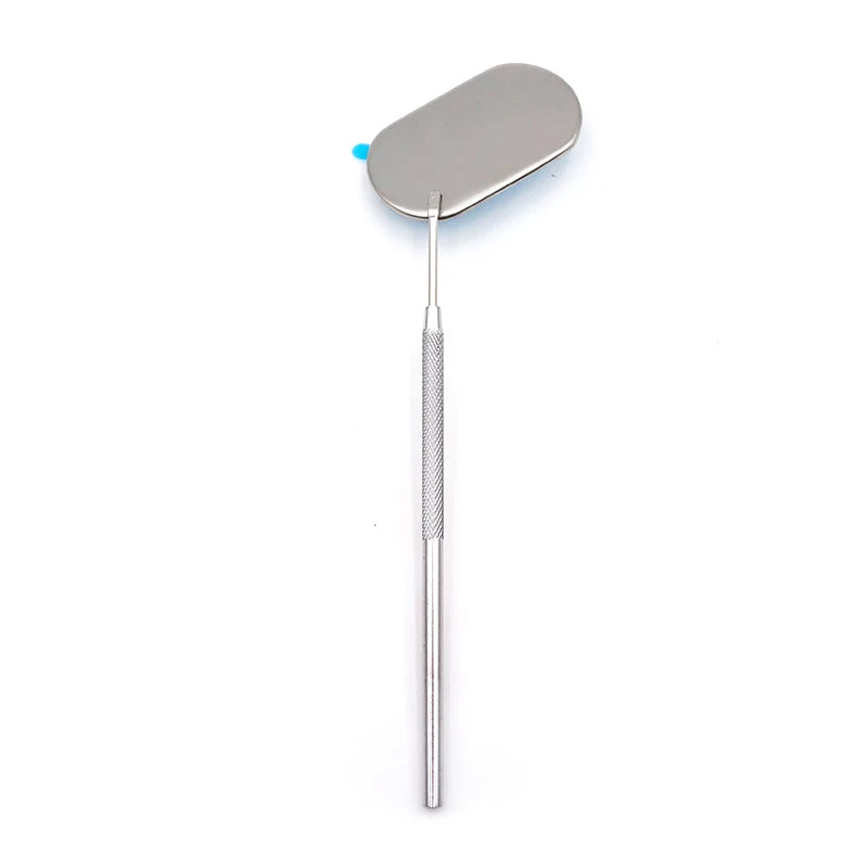 Eyelash Extensions Checking Mirror Heart Shape Stainless Steel Multifunction Lashes Mirror Beauty Makeup Supplies