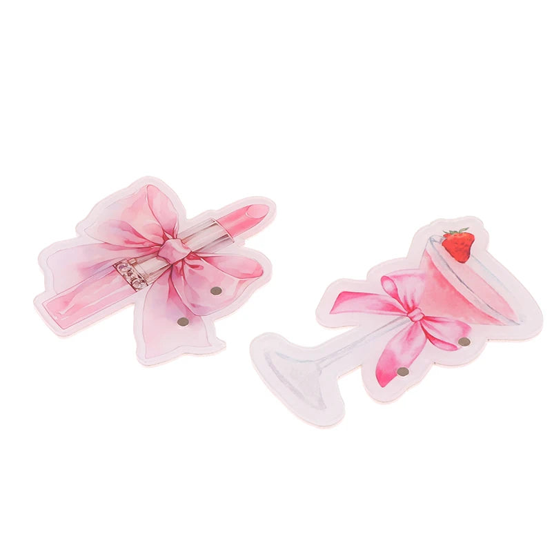 Magnetic Suction Lash Display Board in Pink Acrylic – False Eyelash Palette & Rose Lipstick Holder