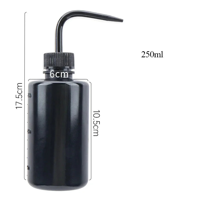 250/500ml Eyelash Clean Washing Bottle Curved Spout Blow Wash Makeup Remover Bottle Eyebrow Lifting Tool Lash Extension Supplies