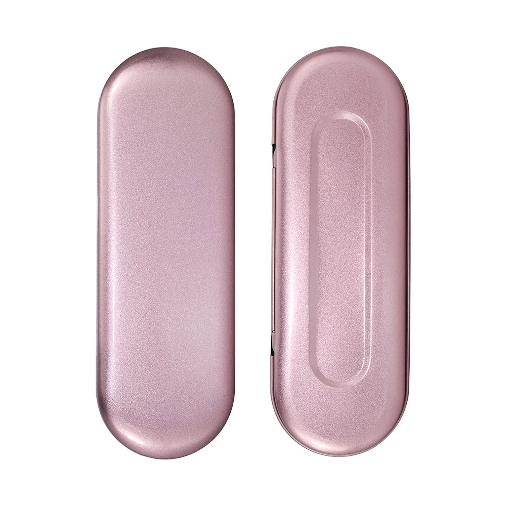 Eyelash Tweezers Storage Box – Exquisite Tinplate Protective Case for Lash Extension & Makeup Tools
