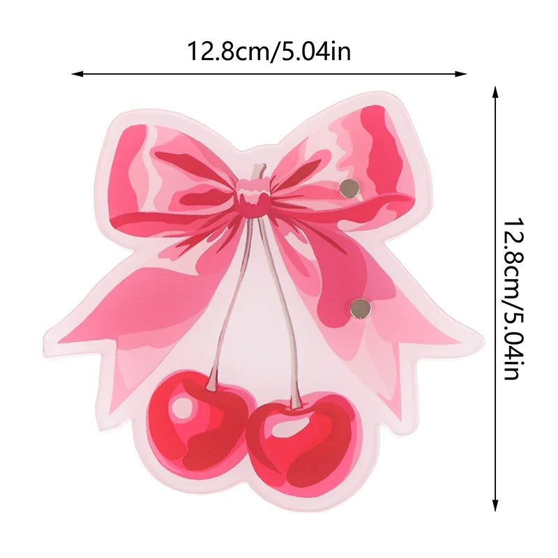 Magnetic Suction Lash Display Board in Pink Acrylic – False Eyelash Palette & Rose Lipstick Holder