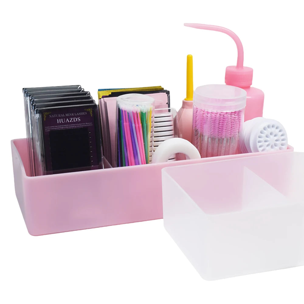 False Eyelash Storage Box For Eyelash Extension Tool Organizer Lash Accessories Cosmetic Makeup Tools Storage Box Wholesale