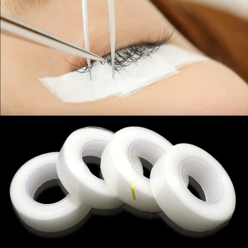 3/5/6 Rolls Eyelashes Extension PE Adhesive Tape Under Eye Patch Eye Tapes for Lashes Grafting Fake Eyelash Eyeliner Tapes