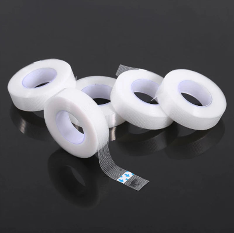 3/5/6 Rolls Eyelashes Extension PE Adhesive Tape Under Eye Patch Eye Tapes for Lashes Grafting Fake Eyelash Eyeliner Tapes