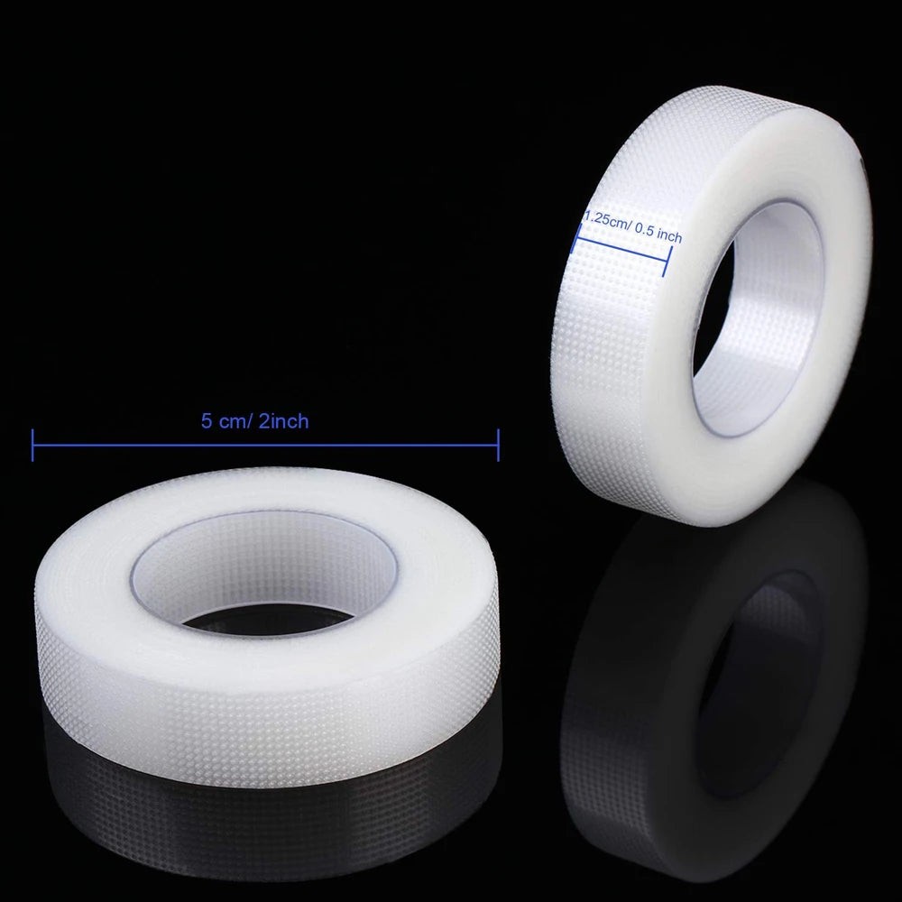 3/5/6 Rolls Eyelashes Extension PE Adhesive Tape Under Eye Patch Eye Tapes for Lashes Grafting Fake Eyelash Eyeliner Tapes