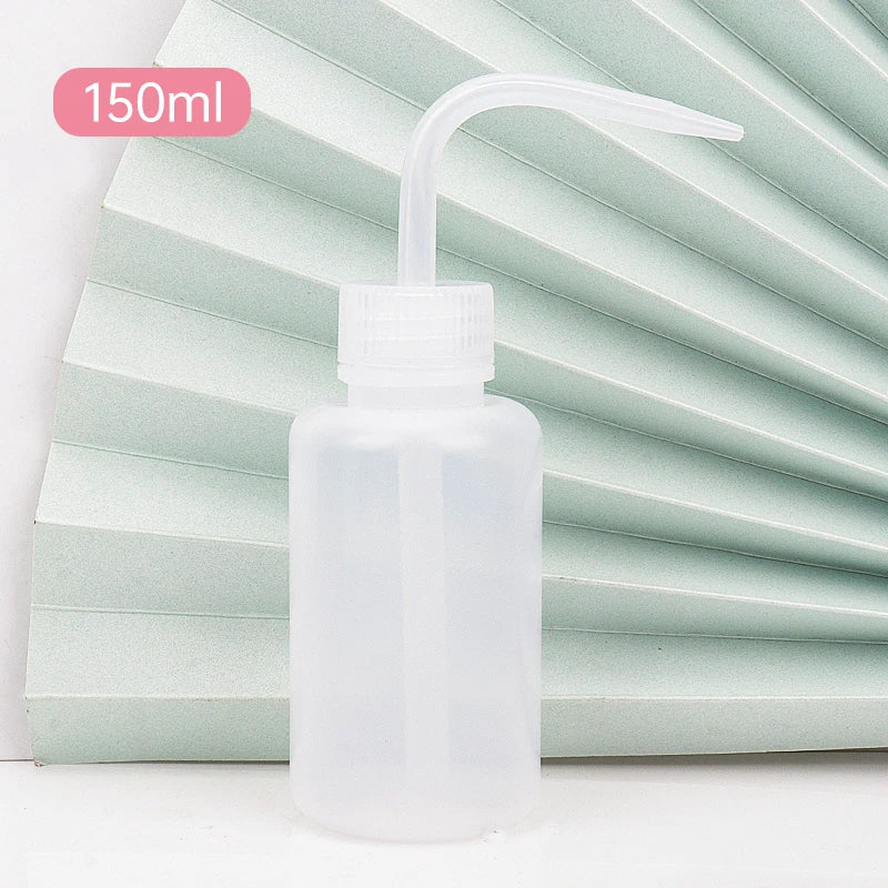 250/500ml Eyelash Clean Washing Bottle Curved Spout Blow Wash Makeup Remover Bottle Eyebrow Lifting Tool Lash Extension Supplies