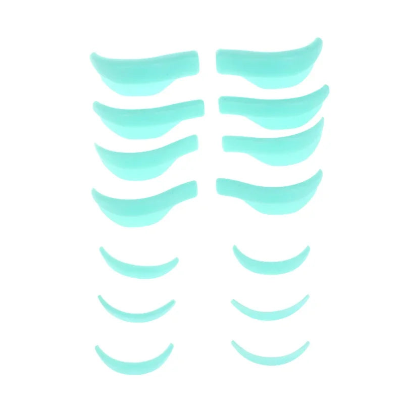 Professional Silicone Lash Lift Shields – 7 Pairs Reusable Eyelash Perming & Curling Pads