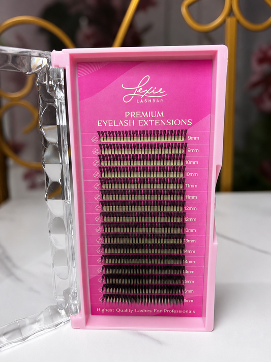Anime Wispy Mixed C Curl Lash Tray