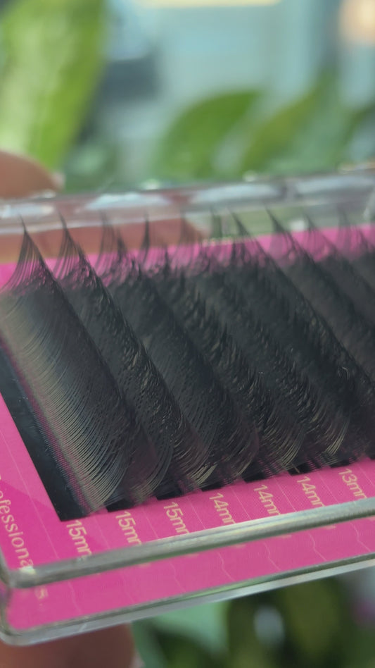 Lexie 0.05 Volume YY Curl Mixed Lash Tray (9-15mm)